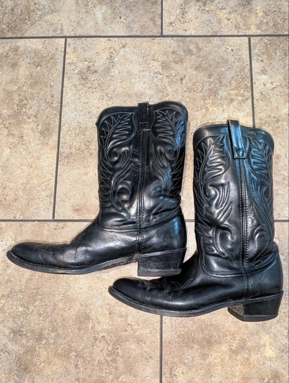Mason Vintage Leather Boots Men's 10 D 1988